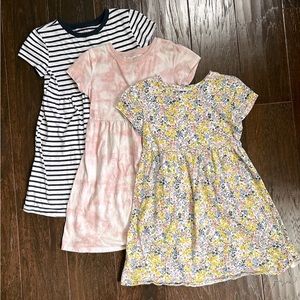 Old Navy Cotton Baby Doll Dress Bundle (5T)